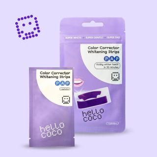 ✨ Novo pri Hello Coco! ✨ Korekcijski trakci za zobe – tvoj nov hitri trik za svež in sijoč nasmeh. Samo prilepi, nasmehni...